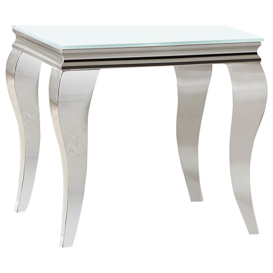 Carone - Glass Top Coffee Table Set
