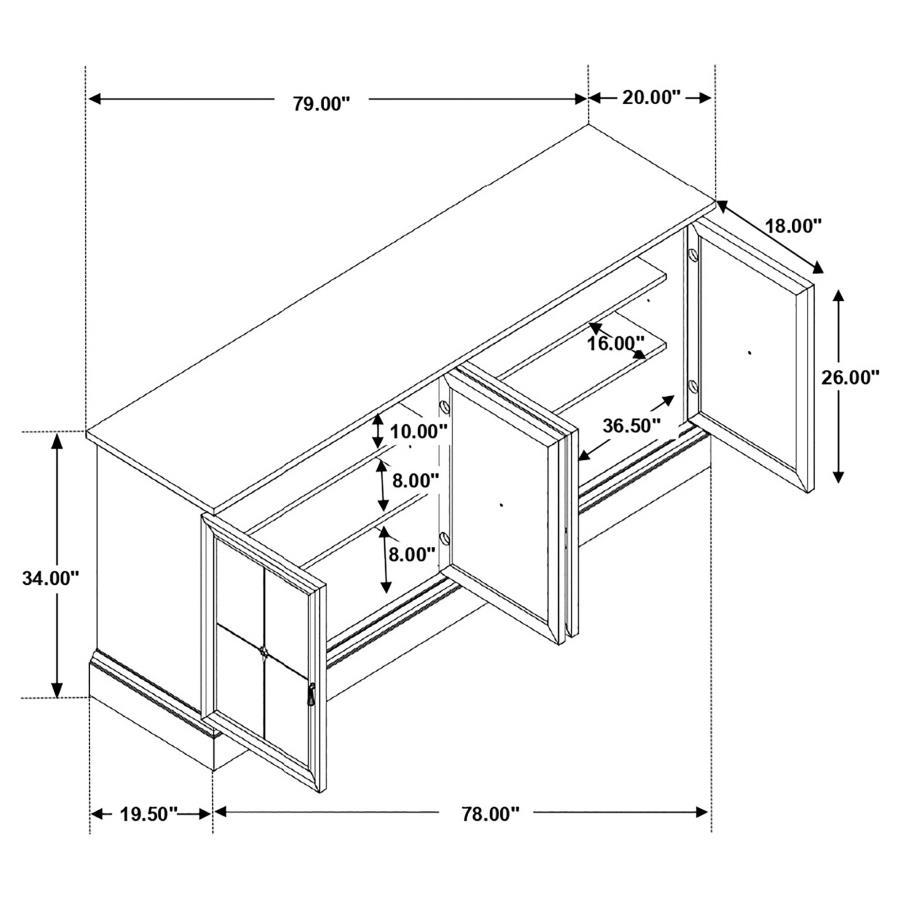 Brockway - Cove 4-door Server