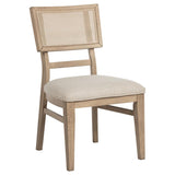 Kailani - Radio Weave Cane Dining Side Chair (Set of 2) - Beige Oak