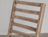 White Balam - Upholstered Seat Wooden Chair (Set of 2) - Ivory White