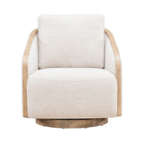 Nora - Upholstered Swivel Accent Chair