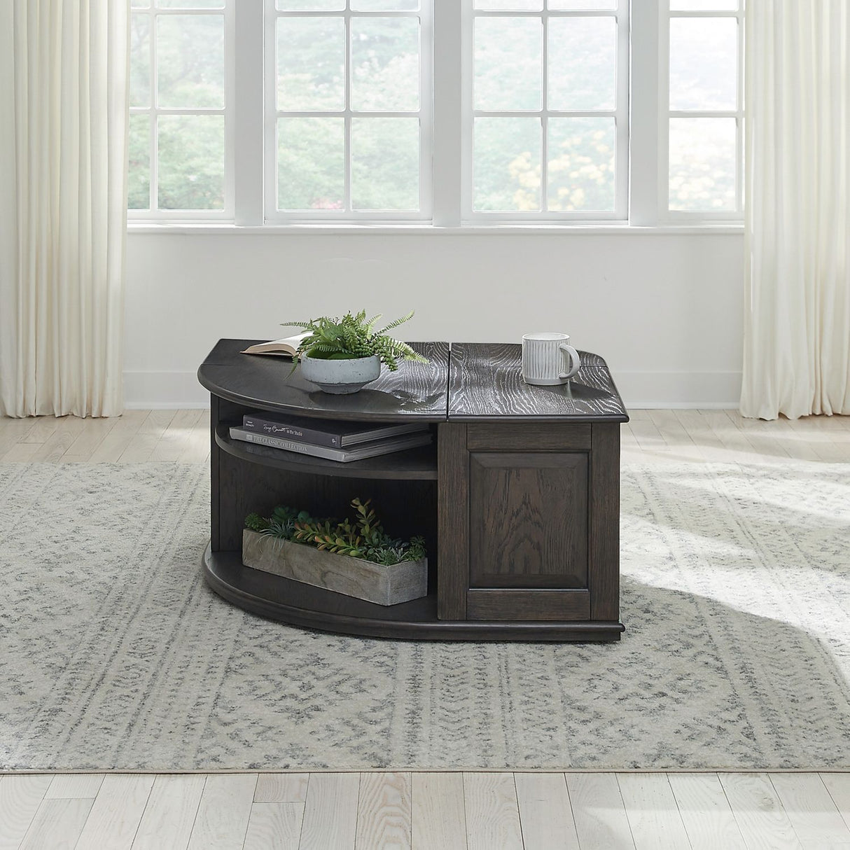 Wallace - Cocktail Table - Brown