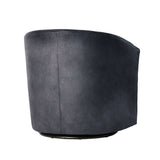 Eden - Swivel Chair With Microfiber Upholstery And Hardwood Frame