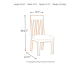 Ralene - Medium Brown - Dining UPH Side Chair (Set of 2)