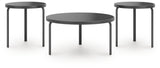 Dorylin - Black - Occasional Table Set (Set of 3)