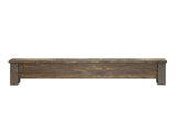 Blacksmith - Full Platform Bed - Truffle Brown / Oil Black