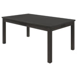 Marbrisa - Rectangular Dining Table - Matte Black