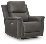 Bleckley - Anchor - Power Recliner With Adjustable Headrest