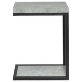 Beck - Engineered Wood C-Shape Sofa Side Table