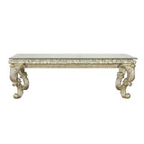 Vatican - Dining Table - Champagne Silver Finish