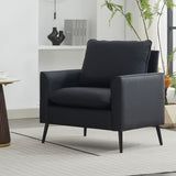 Nordic Retro Light Luxury Upholstered Sofa Chair