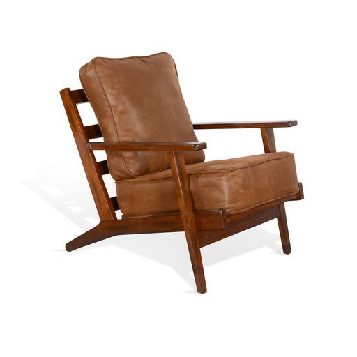 Santa Fe - Chair With Cushions - Dark Chocolate - Dark Brown