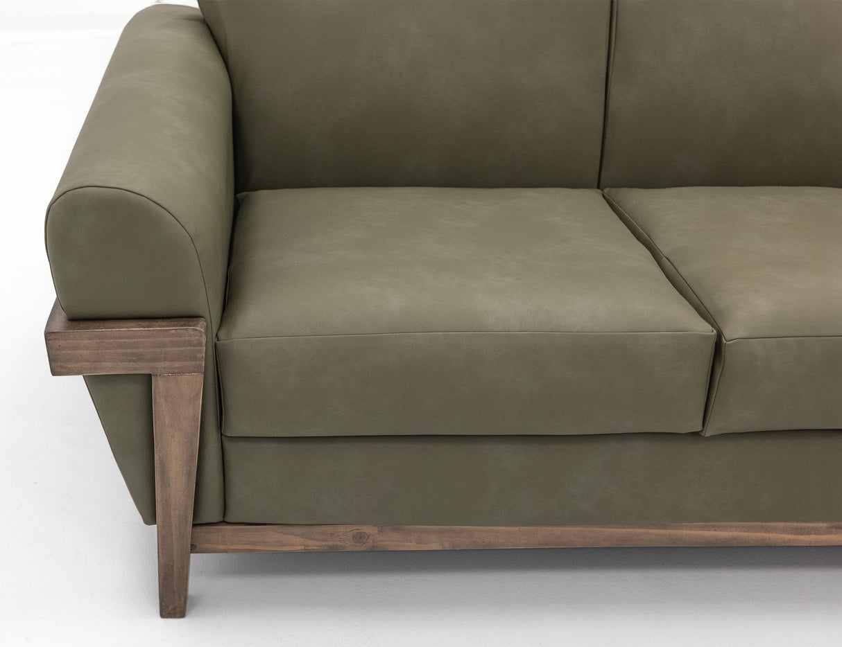 Mezquite - Loveseat - Olive Green