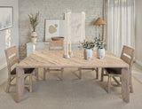 White Teak - Table - Ivory White