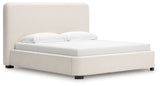 Brintstreet - Beige - King Upholstered Bed