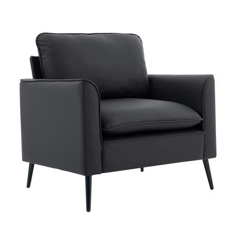 Nordic Retro Light Luxury Upholstered Sofa Chair