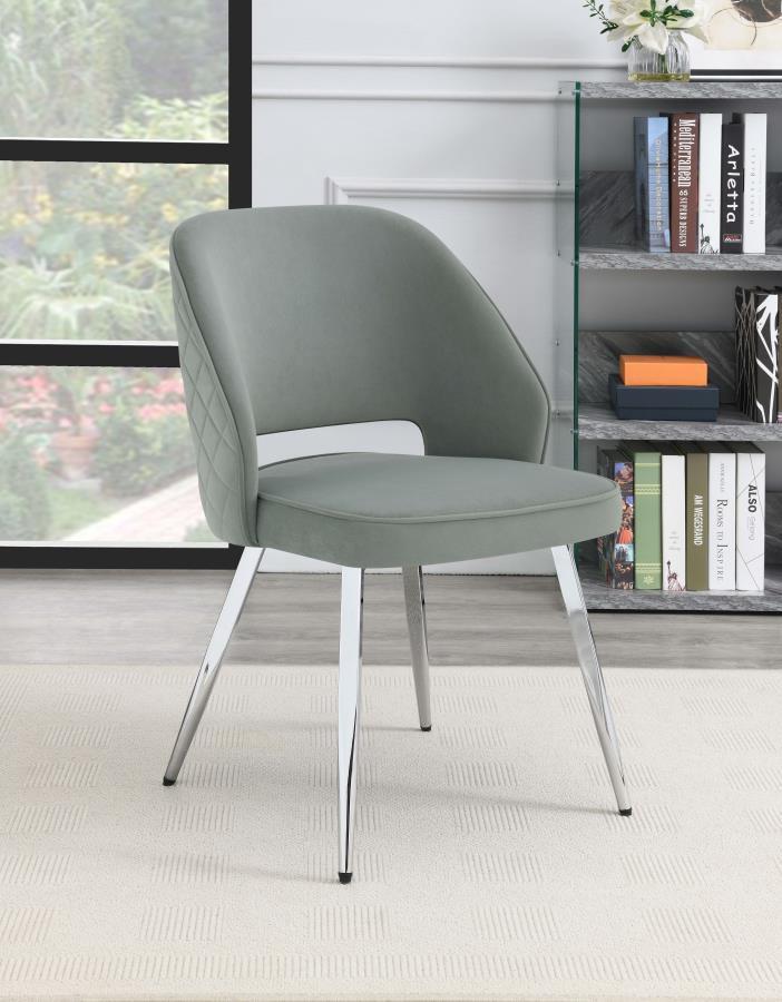 Hastings - Upholstered Dining Side Chair (Set of 2) - Gray