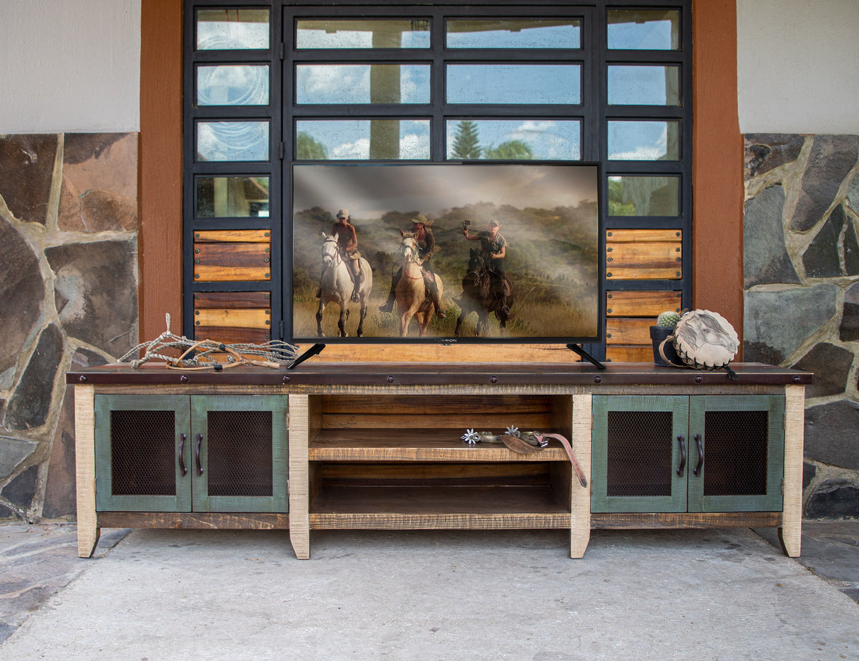 Antique - TV Stand - Multicolor