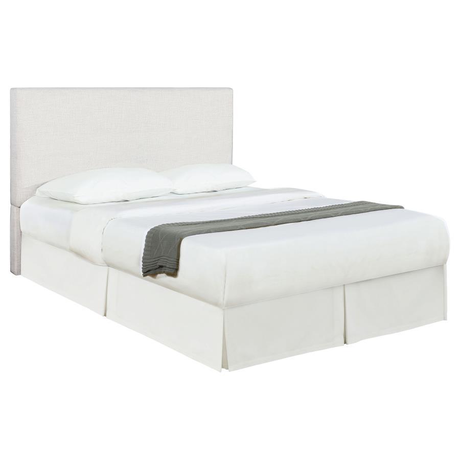 Pirro - Upholstered Queen / Full Panel Headboard - Sand