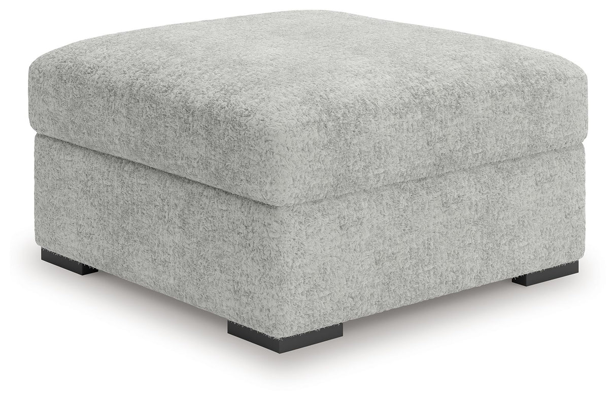 Cuddle Plush - Arctic - Oversized Accent Ottoman