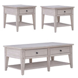 Lake House - 3 Piece Set (1-Cocktail 2-End Tables)