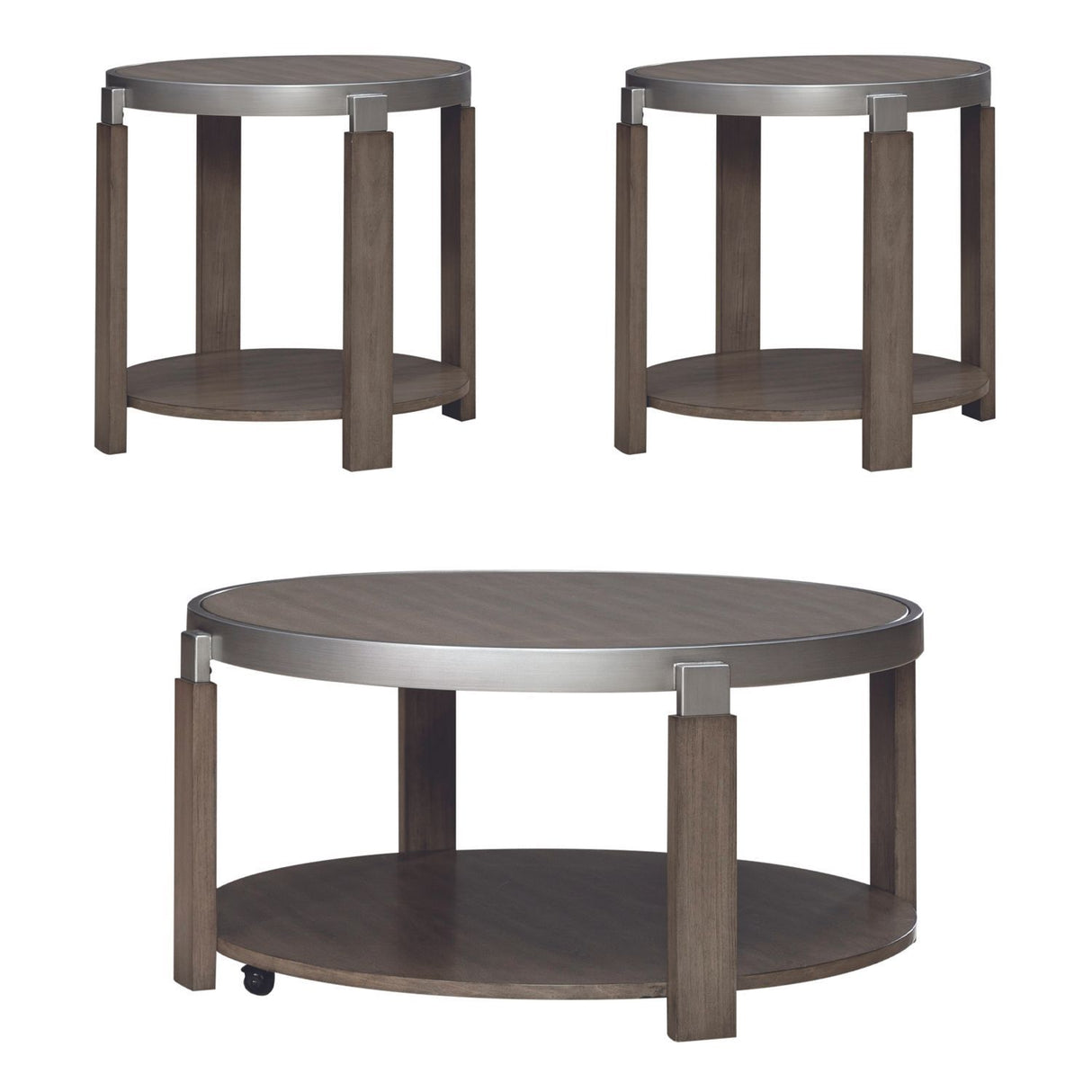 Sutton - 3 Piece Set - Brown