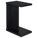 Clower - Engineered Wood C-Shaped Sofa Side Table