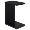 Clower - Engineered Wood C-Shaped Sofa Side Table