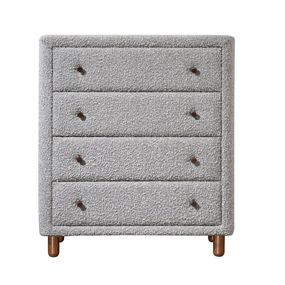 Cleo - Chest - Gray Boucle