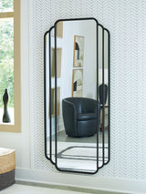 Antigone - Black - Floor Mirror