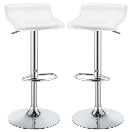 Bidwell - Upholstered Adjustable Bar Stool (Set of 2)