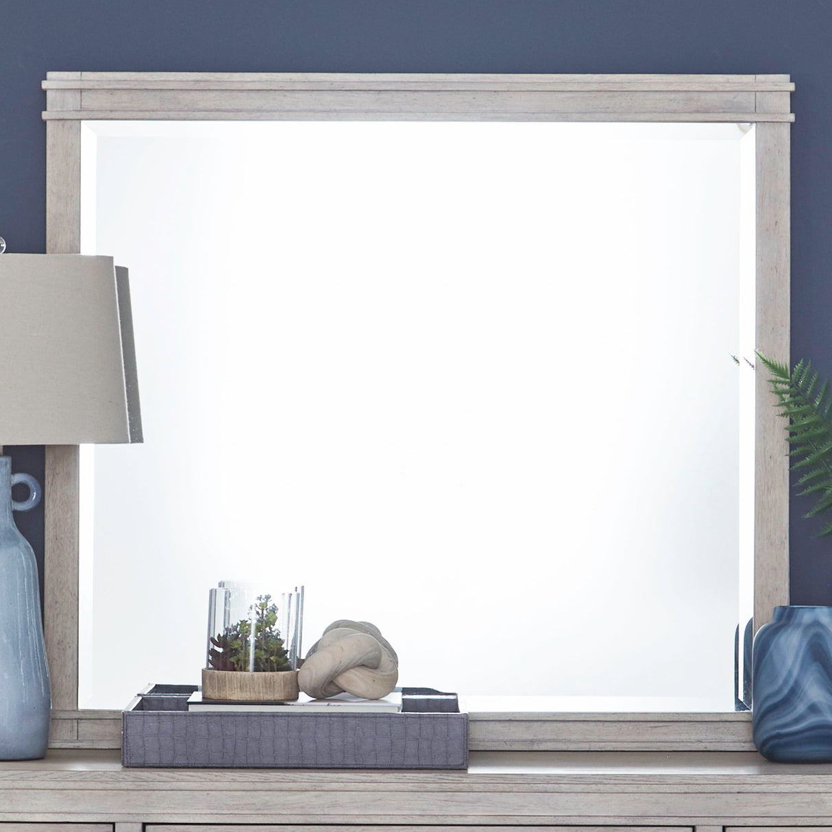 New Haven - Dresser & Mirror - White