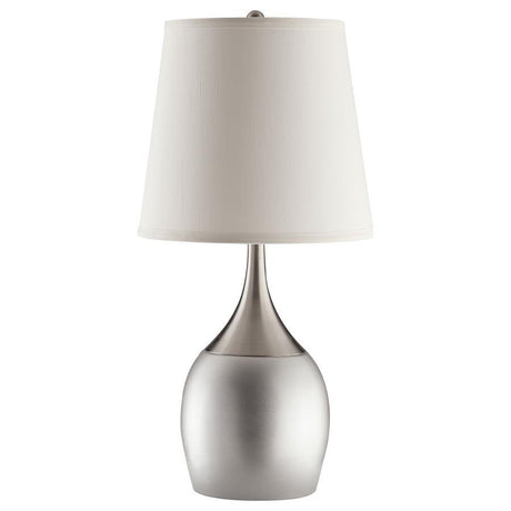Tenya - Empire Shade Urn Table Lamp (Set of 2) - Silver