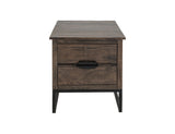 Dark Mita - End Table - Cedar Brown
