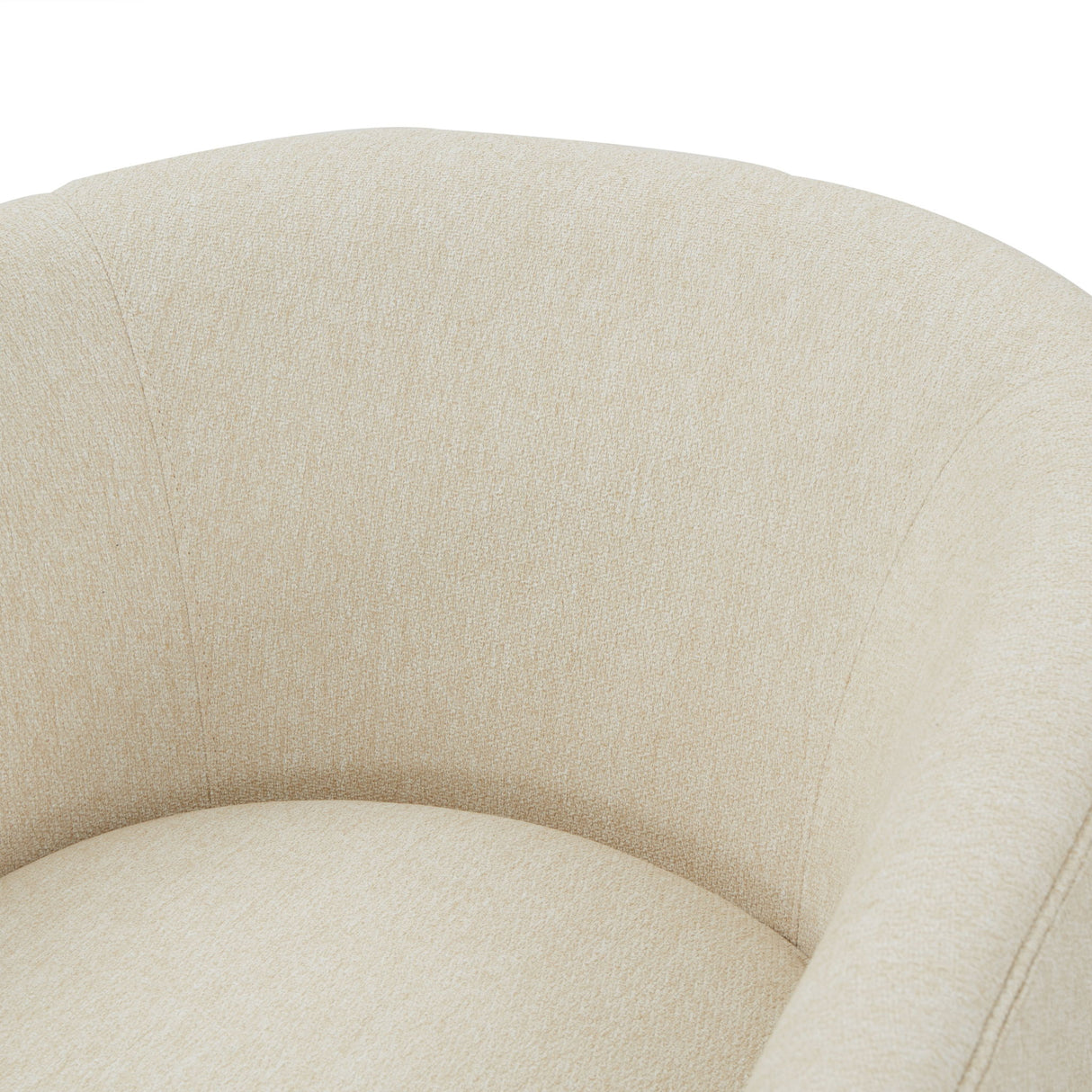 Miramar - Swivel Barrel Chair With Wooden Base