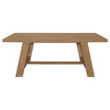 Sharon - Rectangular Trestle Base Dining Table Set