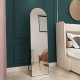 Arched Full Length Mirror With Frame For Bathroom Bedroom ing Store - Black