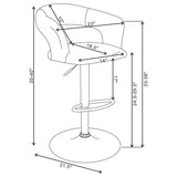 Barraza - 29" Adjustable Height Bar Stool
