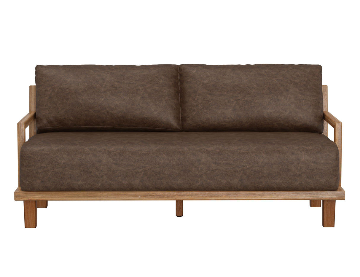 Tulum - Sofa - Chocolate Brown