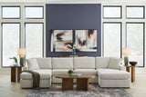 Modmax - Oyster - Sectional