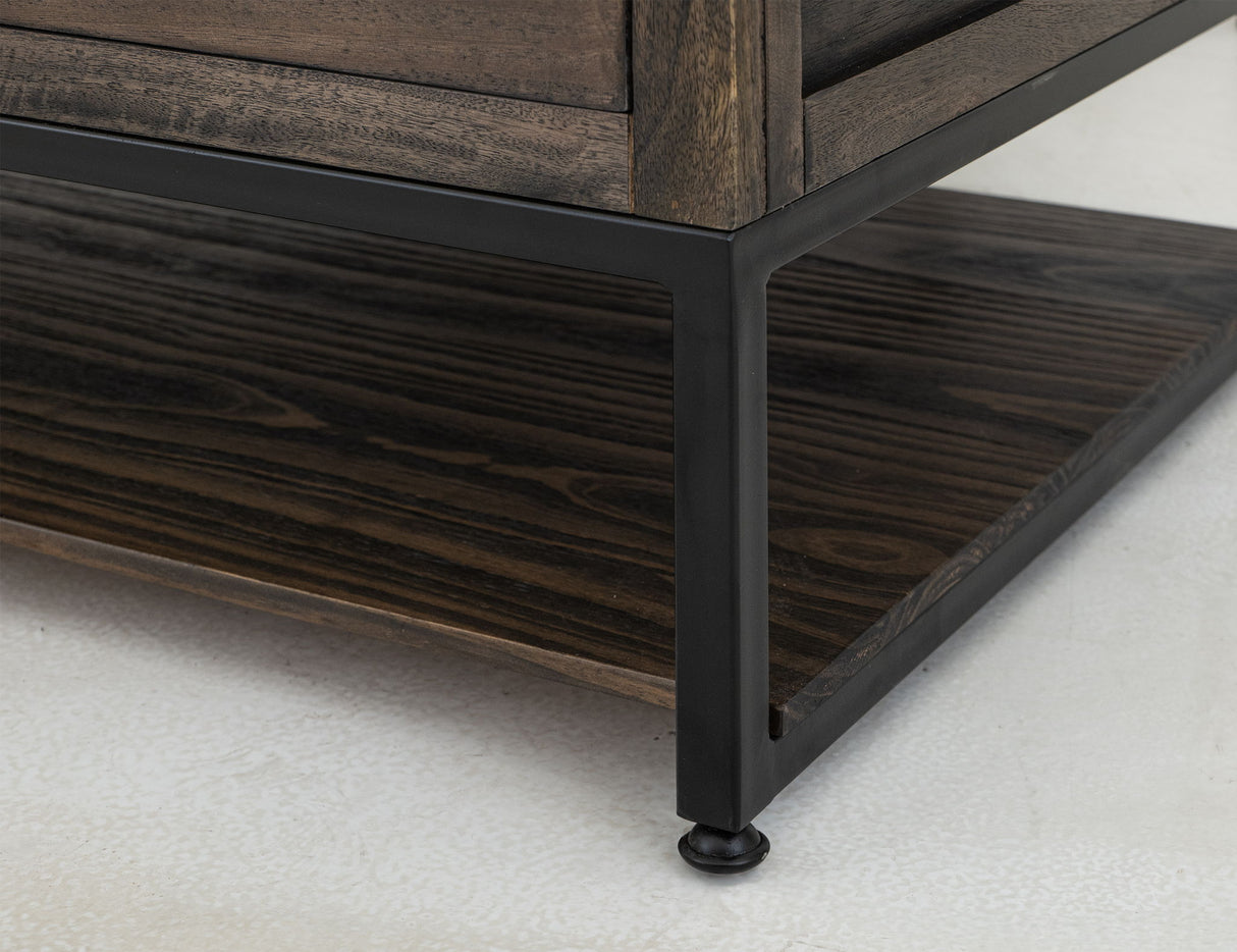 Dark Mita - Cocktail Table - Cedar Brown