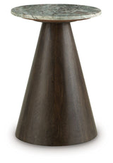 Waltnor - Gray / White / Brown - Accent Table