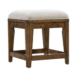 Carolina Park - Upholstered Console Stool - Brown