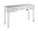 Noralie - Writing Desk - Mirrored & Faux Diamonds - 32"