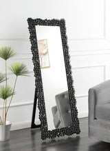 Mckay - Acrylic Frame Standing Mirror - Smokey Gray