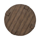 Broadmore - Round Chairside Table - Brown