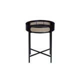 Colson - End Table - Black Finish - 24"
