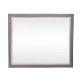 Palmetto Heights - Landscape Mirror - White