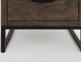 Dark Mita - End Table - Cedar Brown