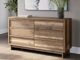 Chirason - Brown - Six Drawer Dresser
